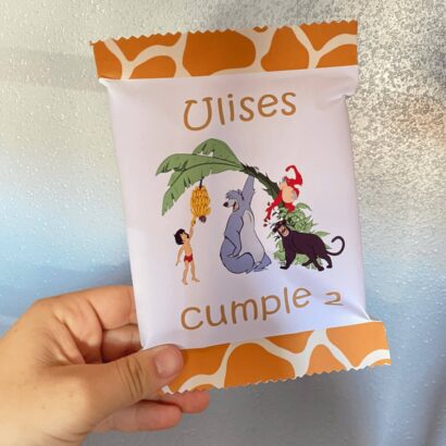 Bolsa de gusanitos personalizada