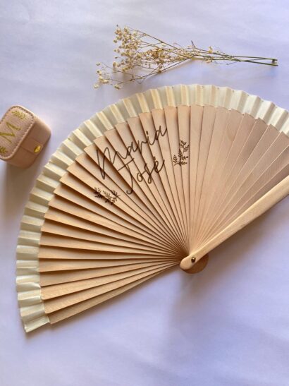 Abanico madera personalizado - Imagen 7
