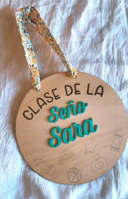 Placa Profe Nombres - Imagen 2