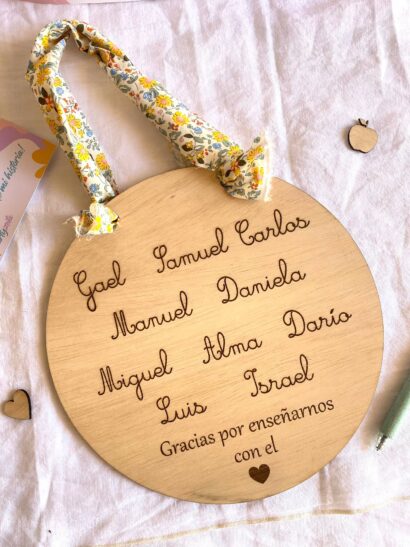 Placa Profe Nombres - Imagen 4