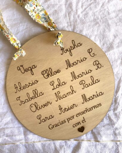 Placa Profe Nombres - Imagen 6