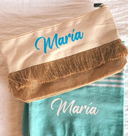Bolso Neceser flecos personalizado - Imagen 3