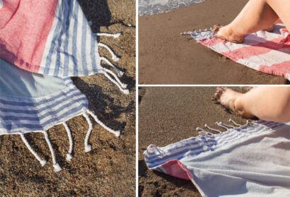 Toalla Pareo playa con rizo personalizada - Imagen 5