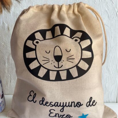 bolsa de ropa de cambio personalizada infantil para el cole