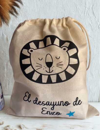 bolsa de ropa de cambio personalizada infantil para el cole