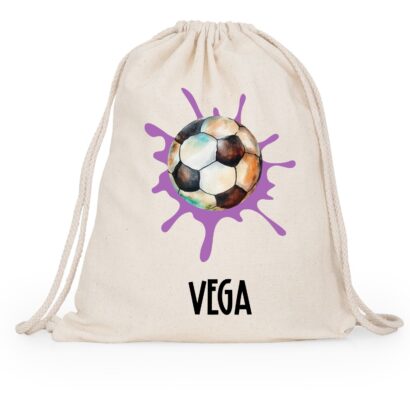 bolsa algodón deporte personalizada nombre cole