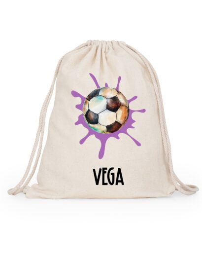 bolsa algodón deporte personalizada nombre cole