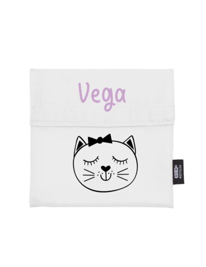 bolsa porta alimentos personalizada vuelta al cole