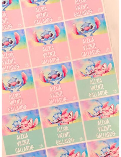 pack stickers escolares personalizados vuelta al cole