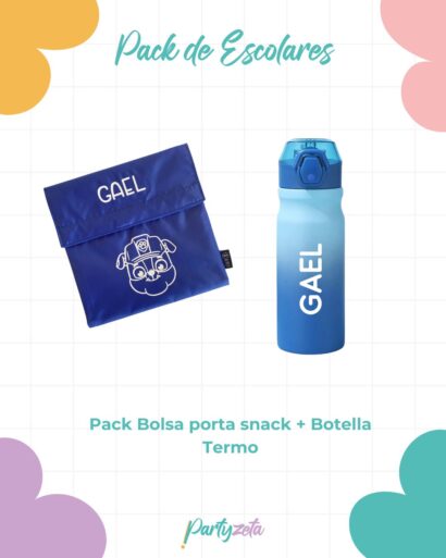 packs vuelta al cole esenciales personalizados stickers cinta taza bolsa
