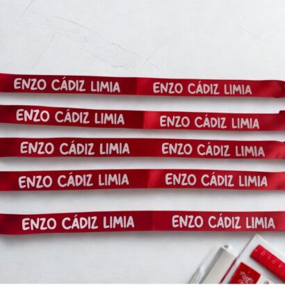 cintas pentru colgar ropa personalizadas nombre cole