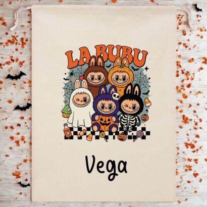 BOLSA PARA CHUCHES LABUBU HALLOWEEN