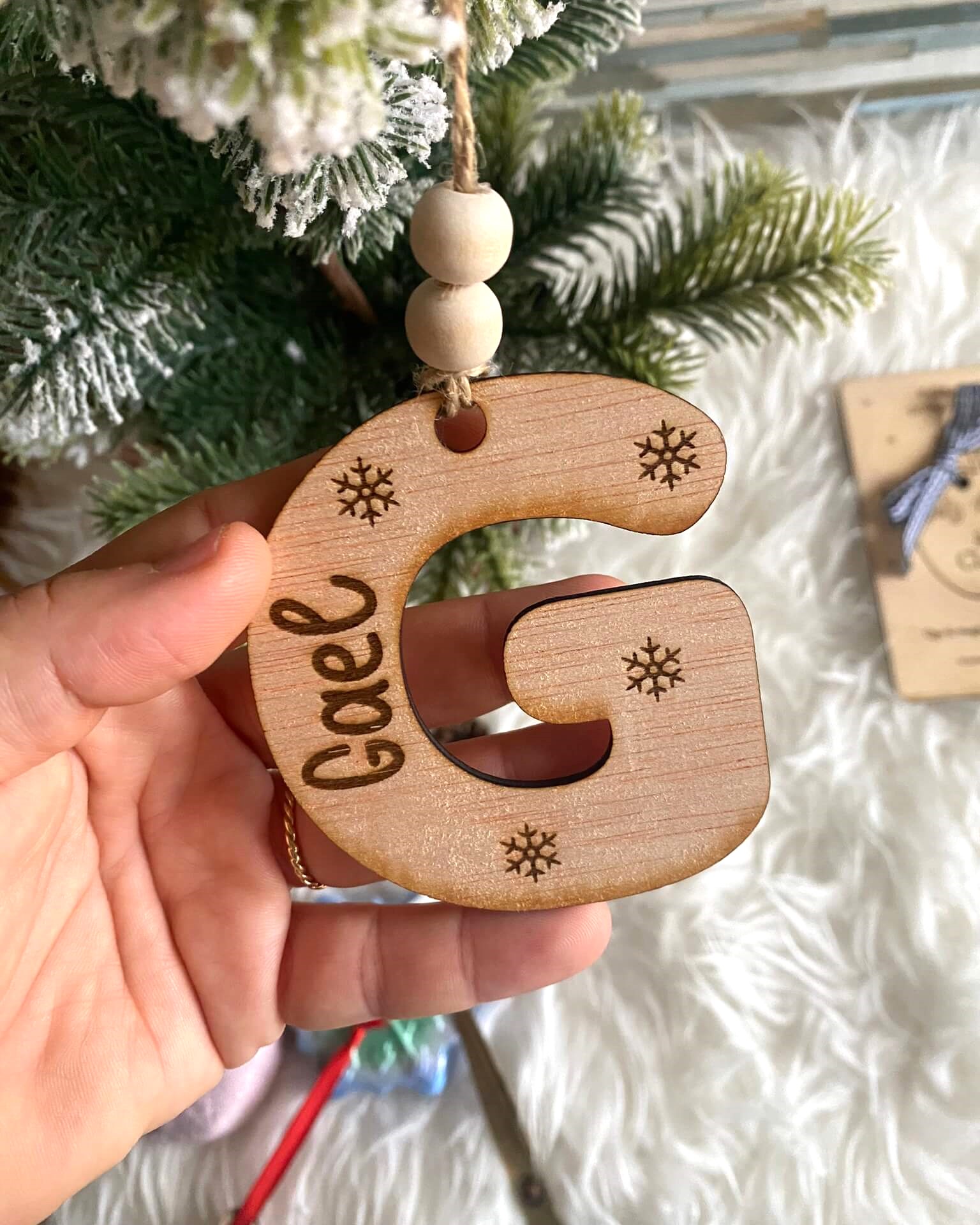 Adorno Inicial Madera Personalizado