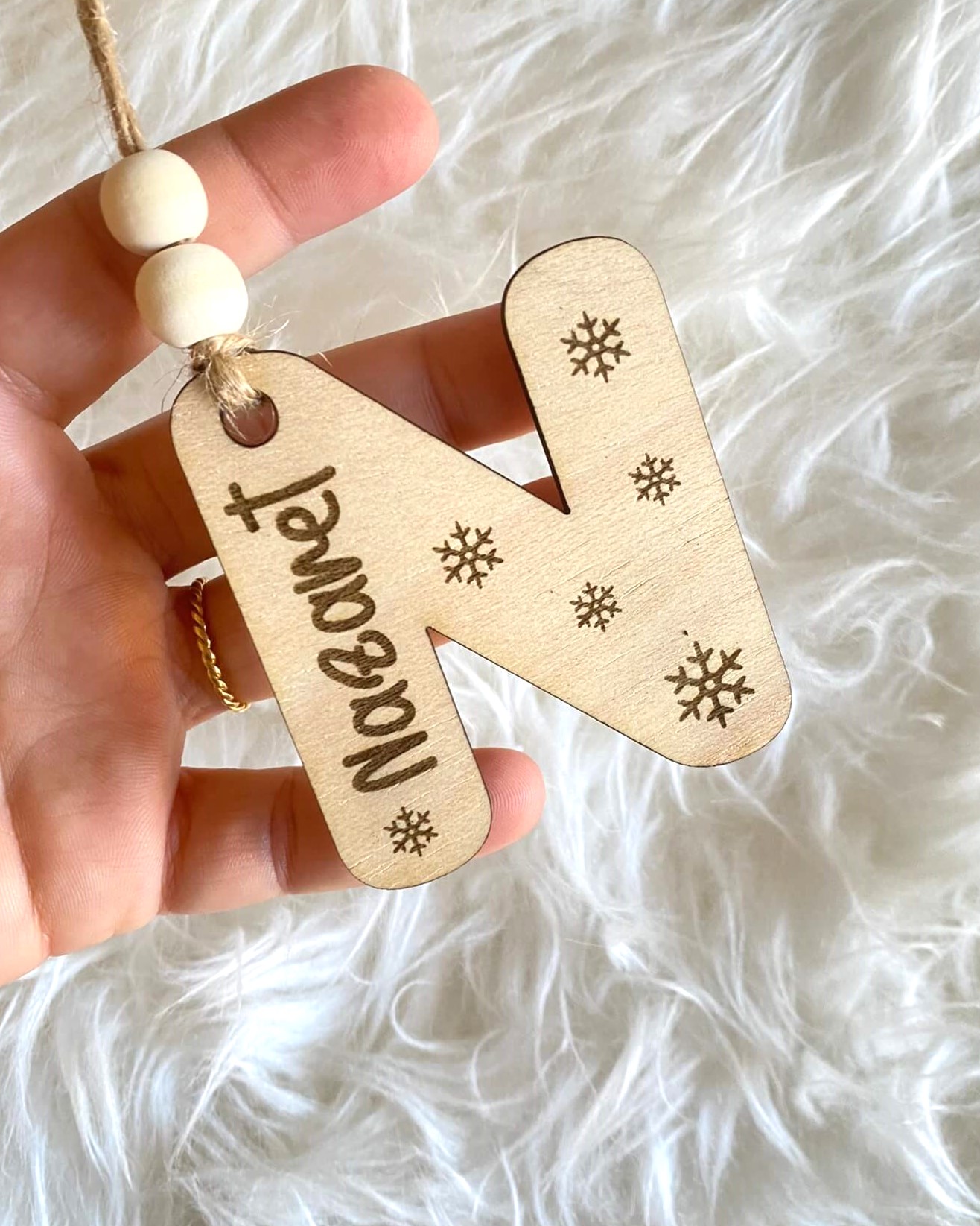 Adorno Inicial Madera Personalizado - Imagen 2