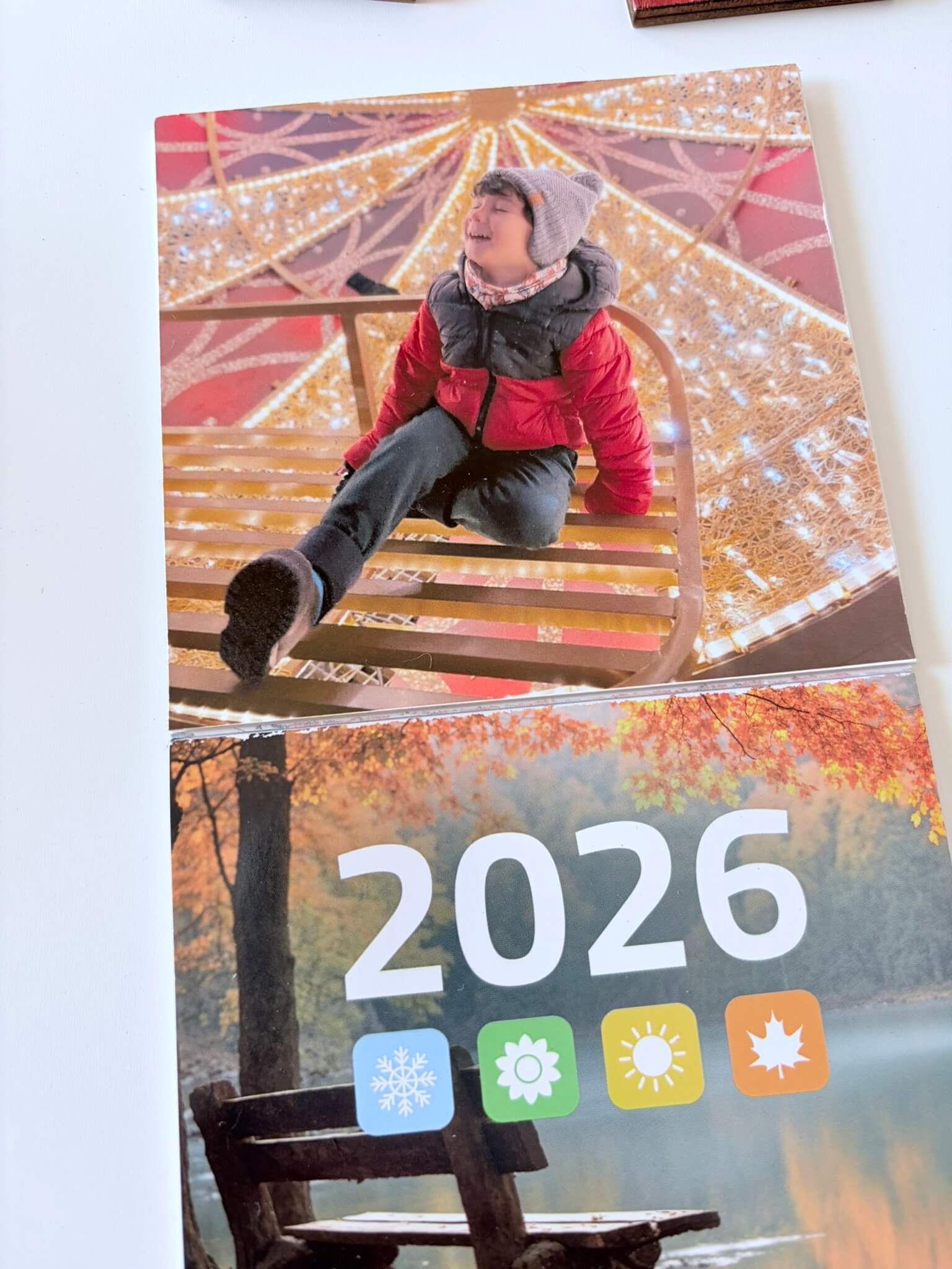 Calendario con imán 2026 personalizado con foto - Imagen 3