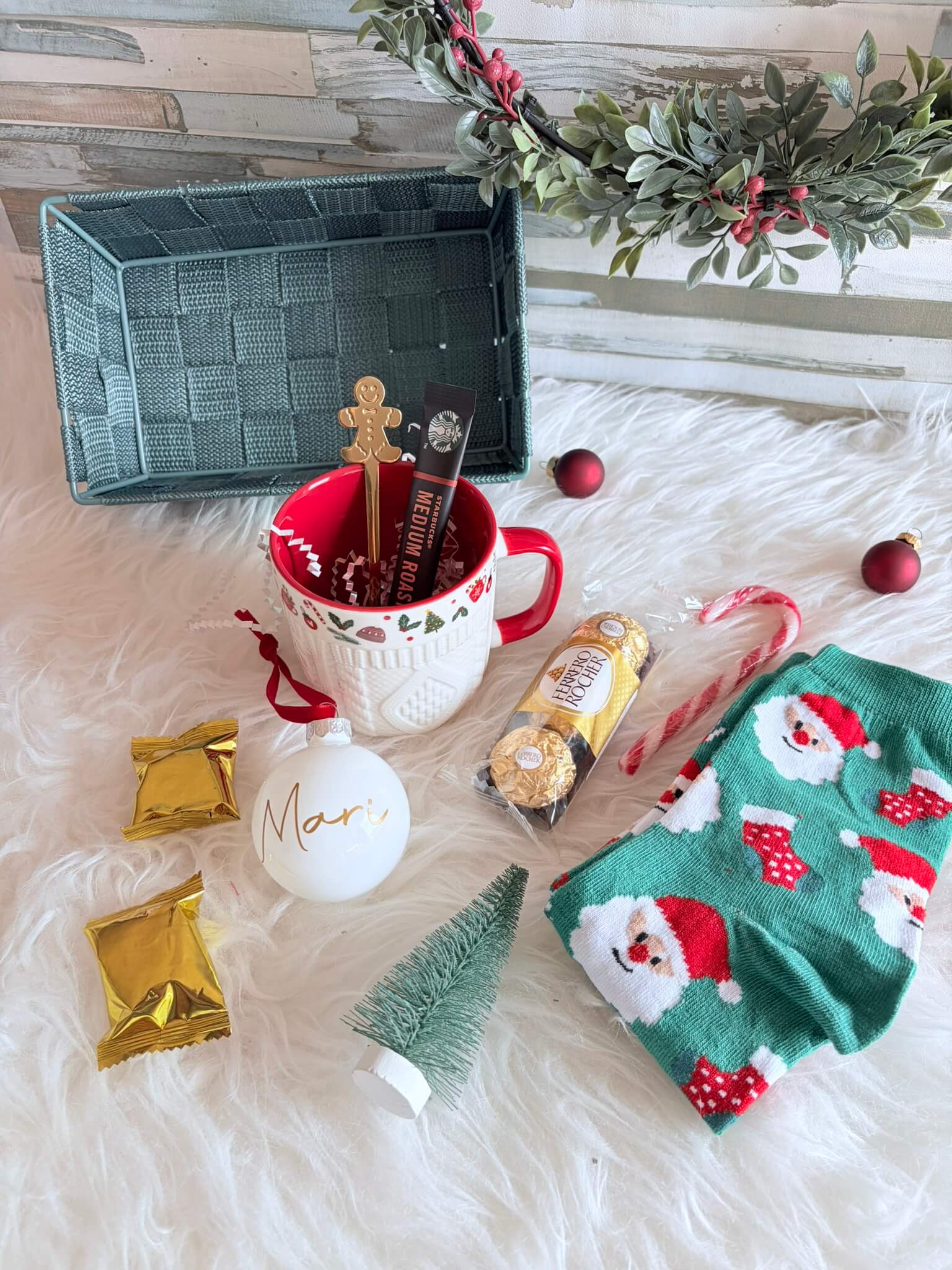 Pack Regalo Dulce Navidad Rojo - Imagen 2