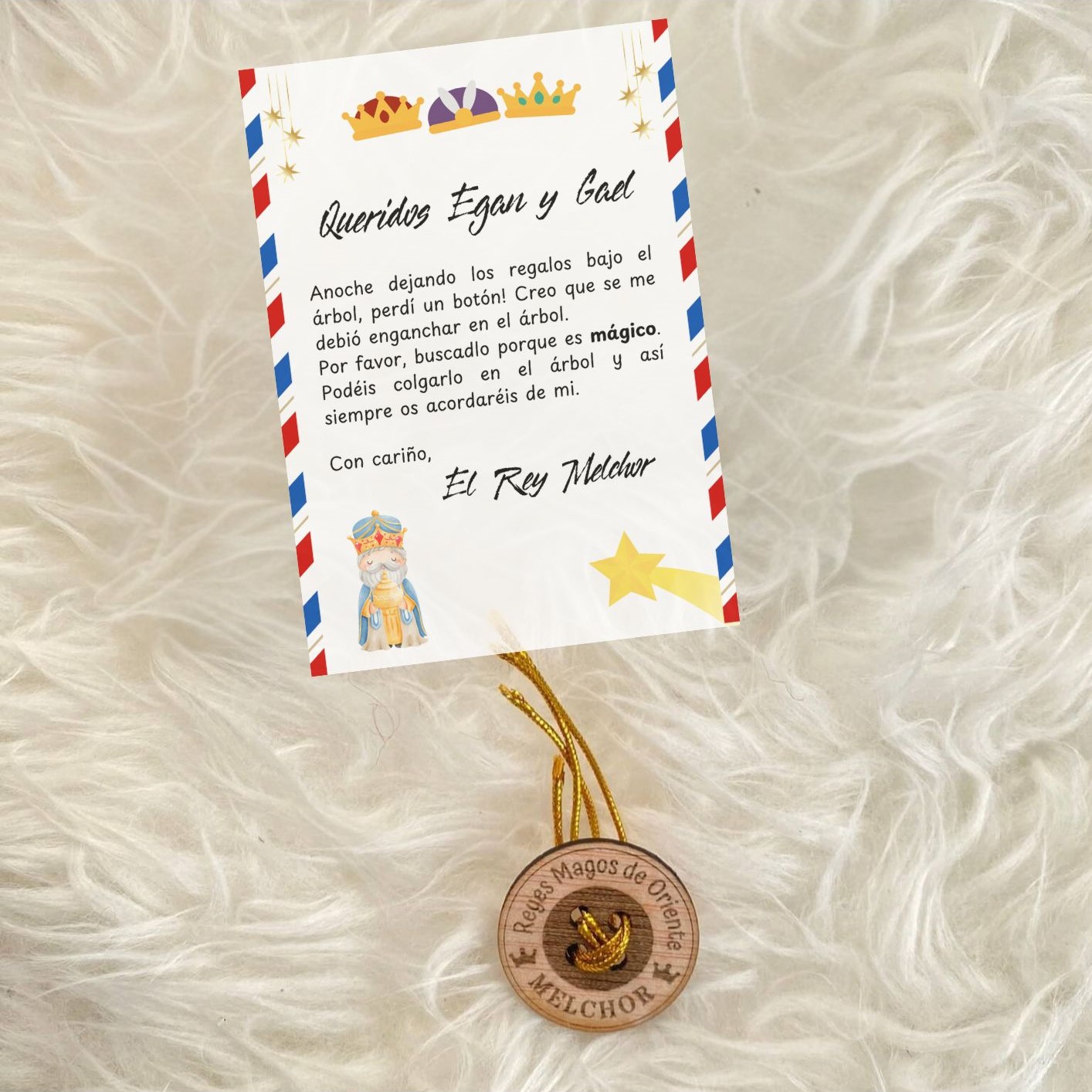 Huella y Botón Perdido de Los Reyes Magos - Imagen 3