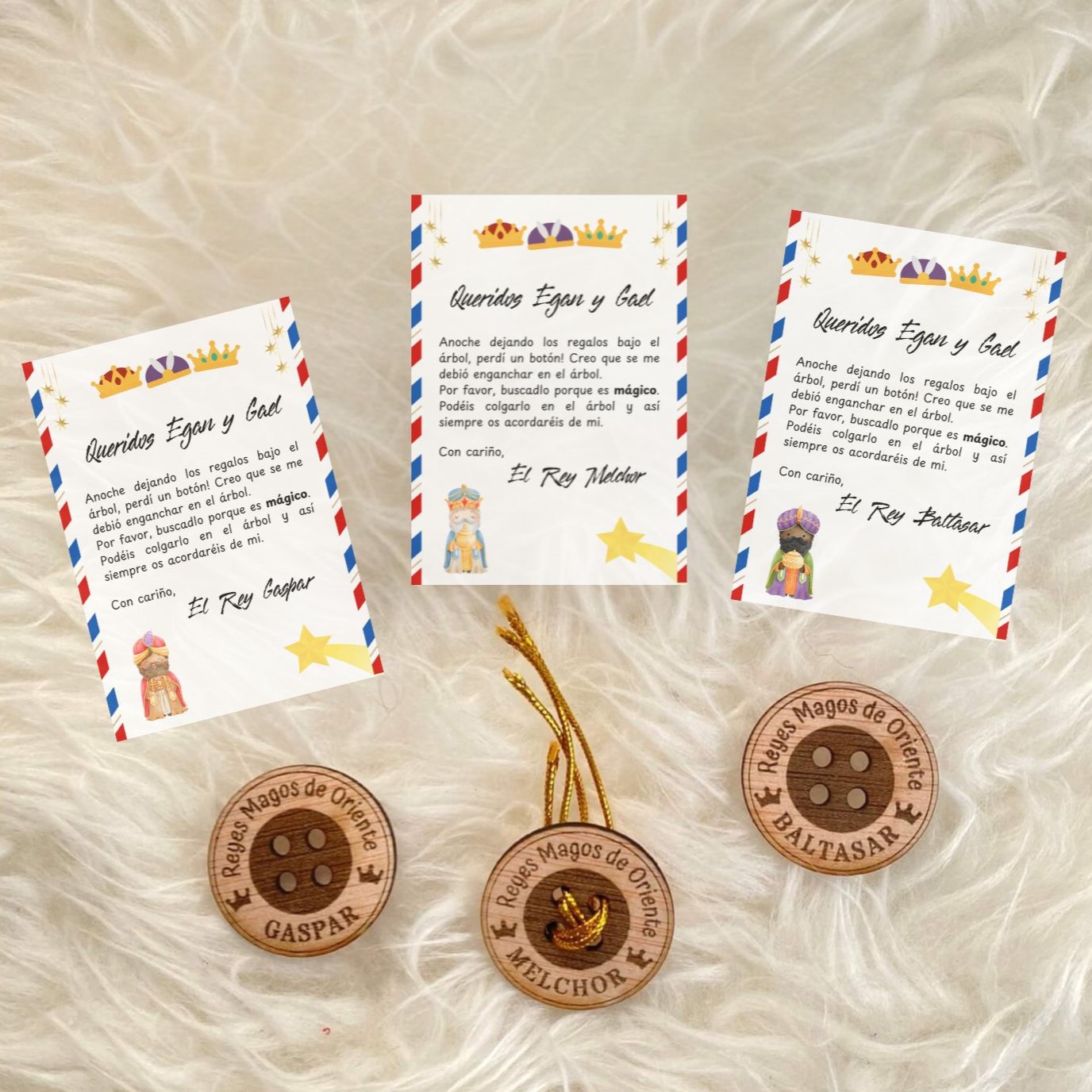 Huella y Botón Perdido de Los Reyes Magos - Imagen 2