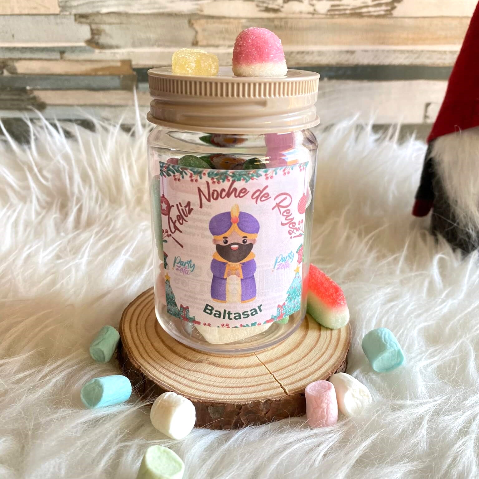 Bote de chuches Navideño - Imagen 3