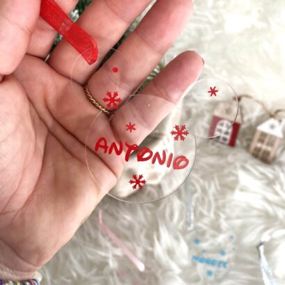 2x1 Adorno Navidad Personalizado - Mickey