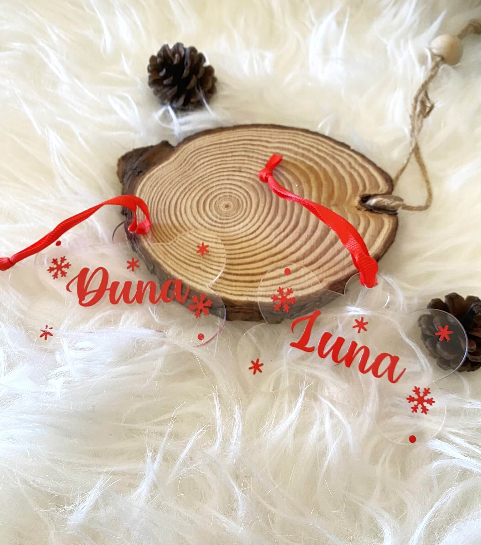 2x1 Adorno Navidad Personalizado - Hueso - Imagen 3