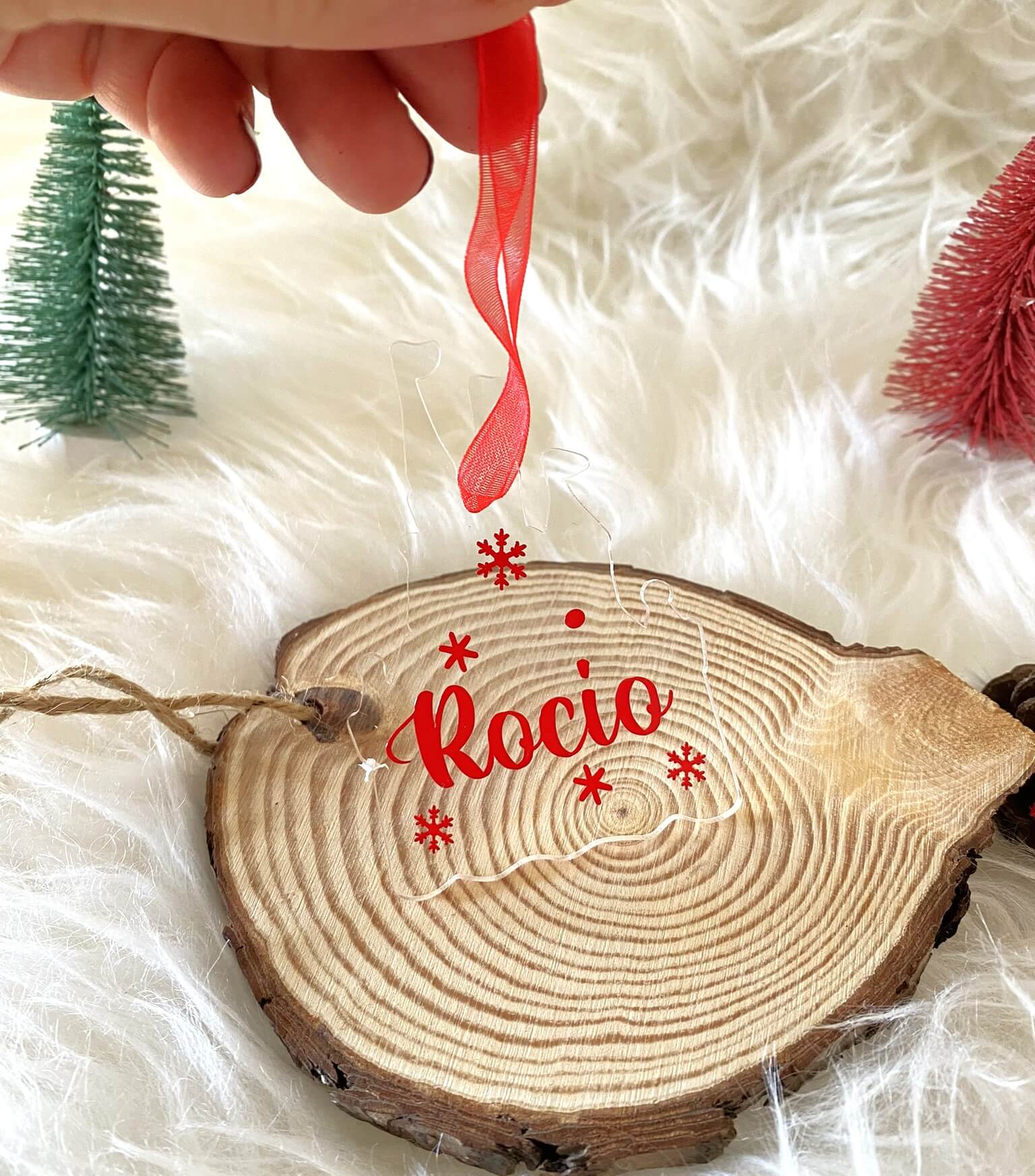 2x1 Adorno Navidad Personalizado - Castillo