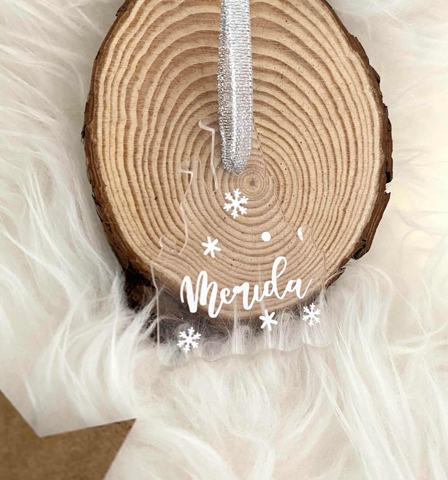 2x1 Adorno Navidad Personalizado - Castillo - Imagen 2