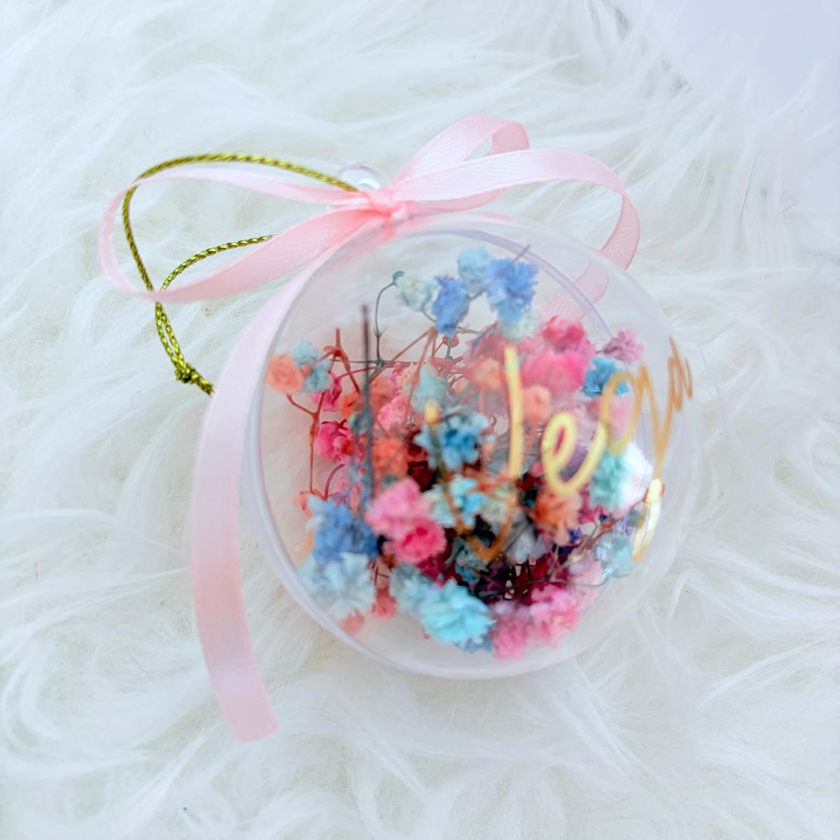 Adorno Bola Personalizado con Paniculata - Imagen 4