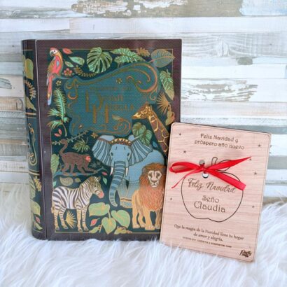 Pack Navidad Profe Caja libro con Postal