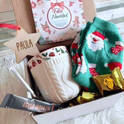 Caja Regalo Dulce Navidad Rojo