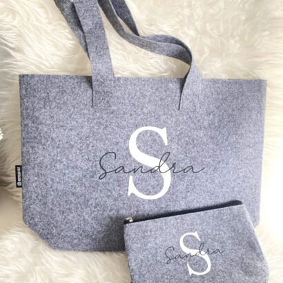 Bolso / Neceser de Fieltro Personalizado