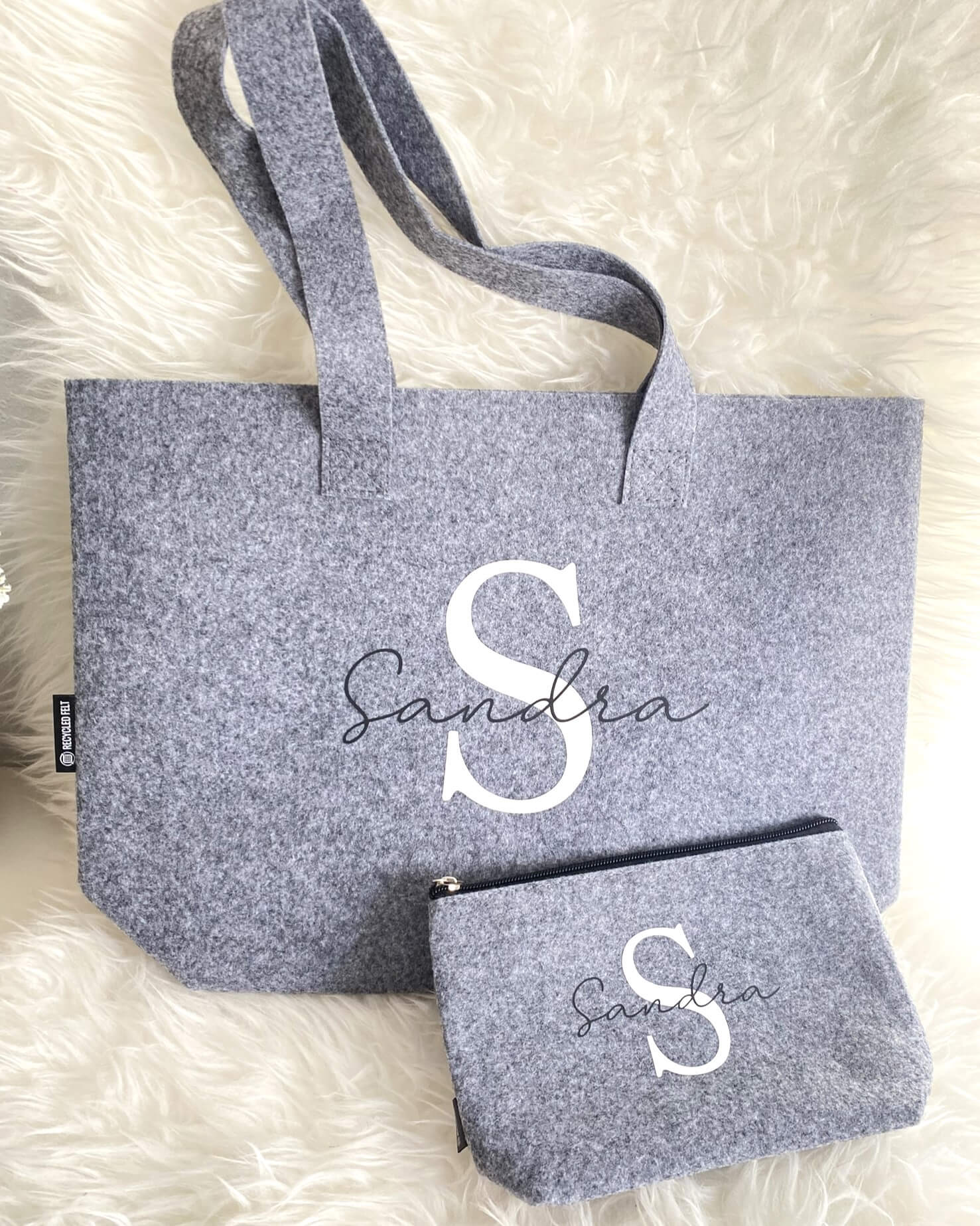 Bolso / Neceser de Fieltro Personalizado