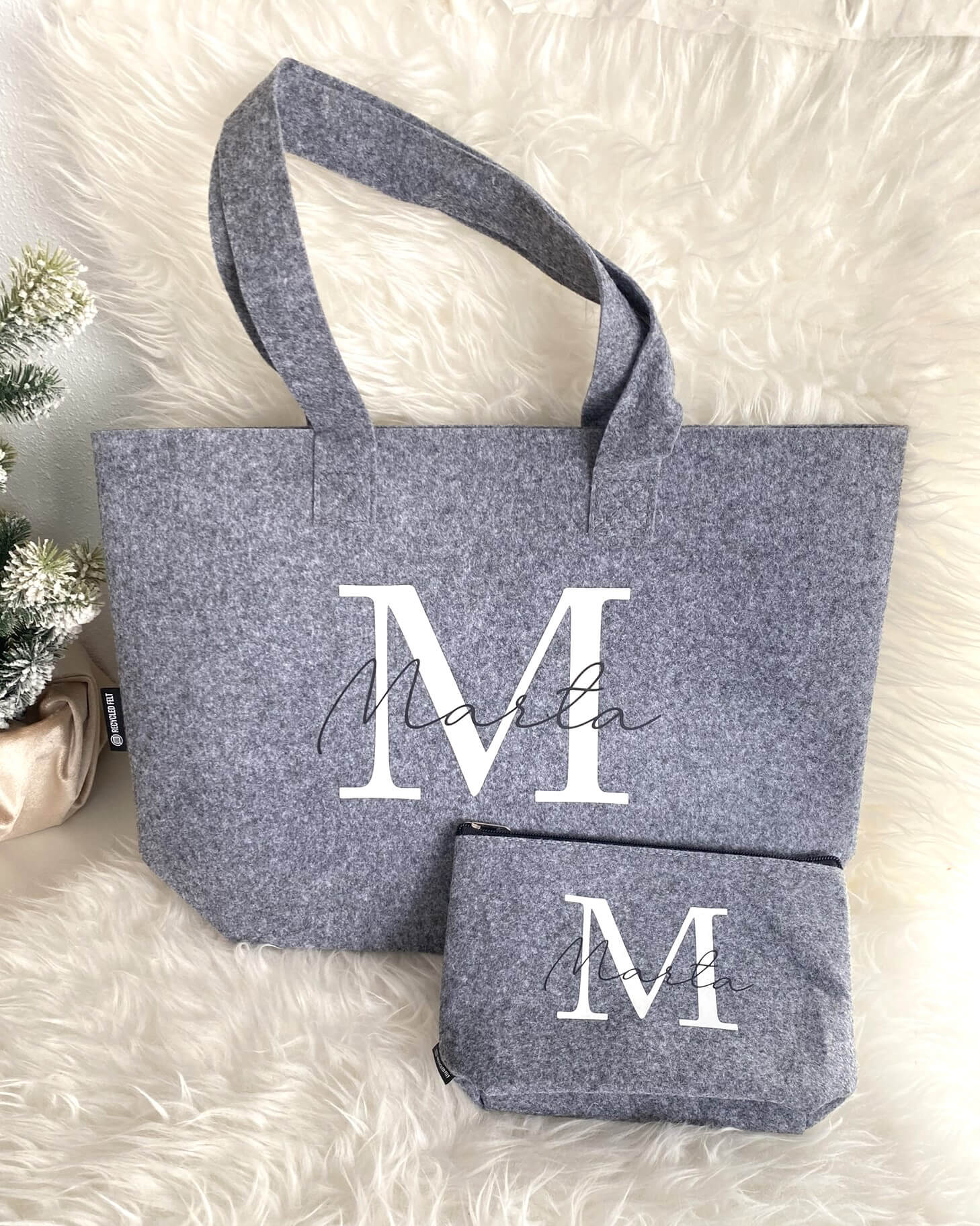 Bolso / Neceser de Fieltro Personalizado - Imagen 3