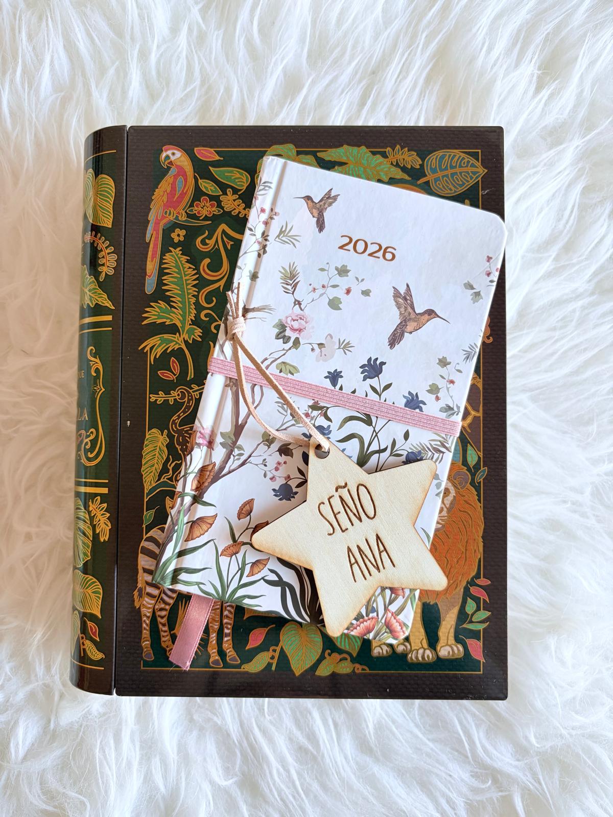 Pack Navidad Caja libro con Agenda y Adorno - Imagen 3