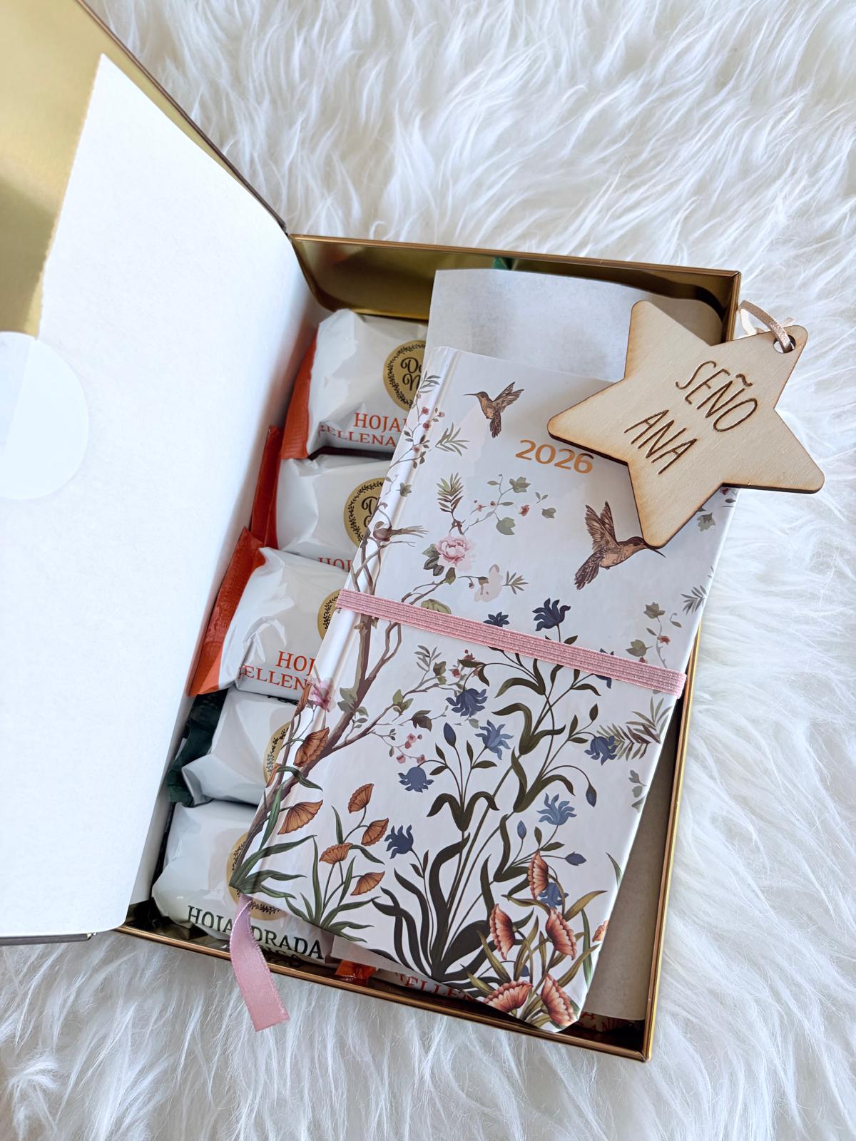 Pack Navidad Caja libro con Agenda y Adorno - Imagen 5