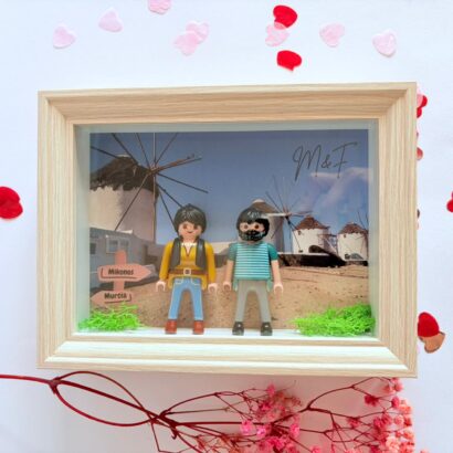 Marco Personalizado Playmobil especial San Valentín