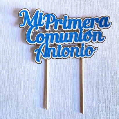 Topper Mi Primera Comunión Color
